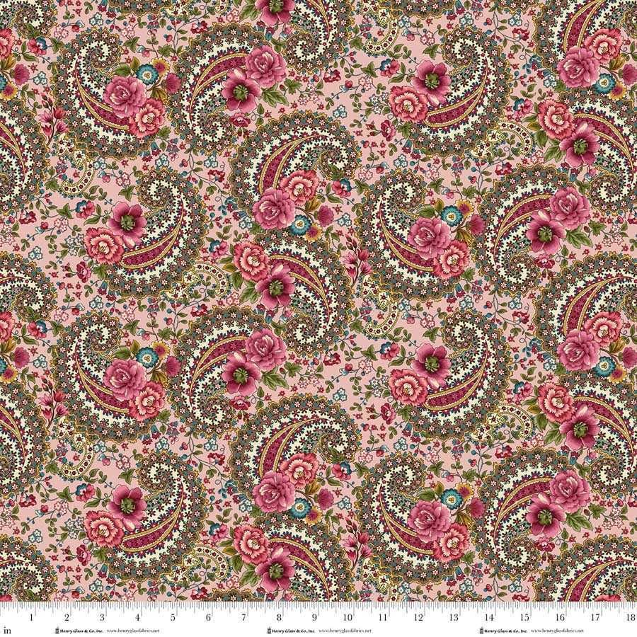 Lost Gardens of Heligan - Paisley in Pink