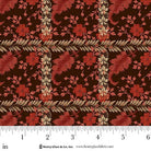 Lost Gardens of Heligan - Floral Plaid in Aubergine