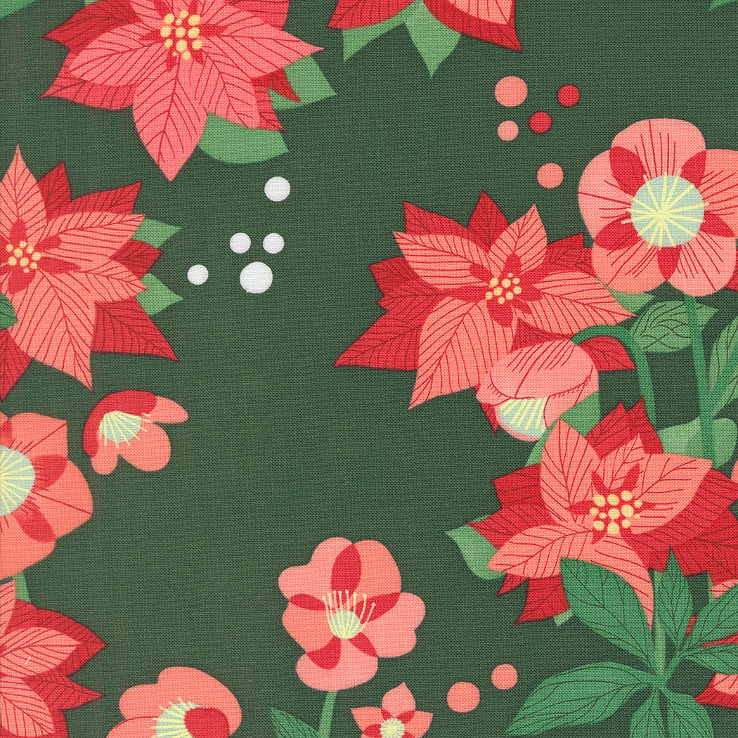 Tiny Christmas - Poinsettia in Pine
