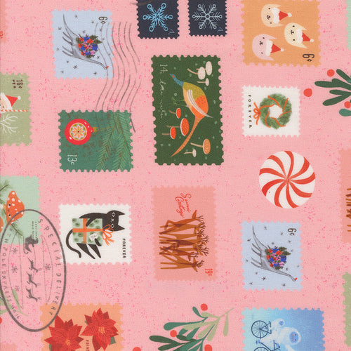 Tiny Christmas - Christmas Stamps Cotton Candy