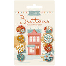 Village Life Autumn Buttons