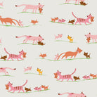 Heather Ross Favorites - Marching Cats in Cream
