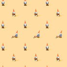 Heather Ross Favorites - Gnomes in Yellow