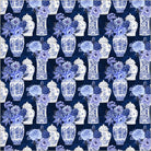 China Blue - Porcelain Bouquets in Delft Blue