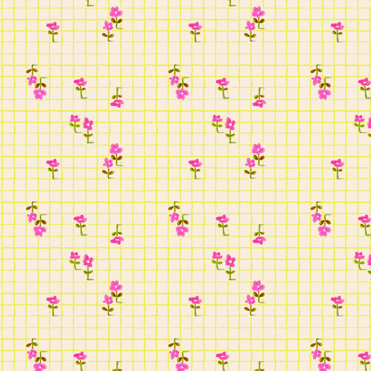 Boat Race - Trellis in Yellow