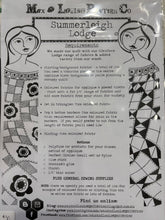 Load image into Gallery viewer, Sumerleigh Lodge Pattern

