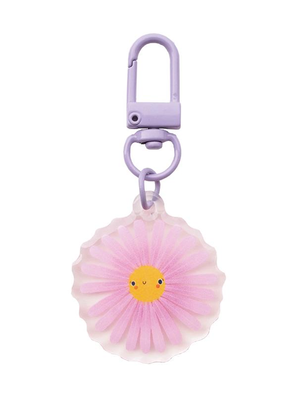 Lizzy House Zipper Charm - Purple Aster