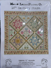 Load image into Gallery viewer, 18th Century Stars Quilt Pattern
