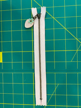 Load image into Gallery viewer, Pink Zipper w/Strawberry Charm 8”
