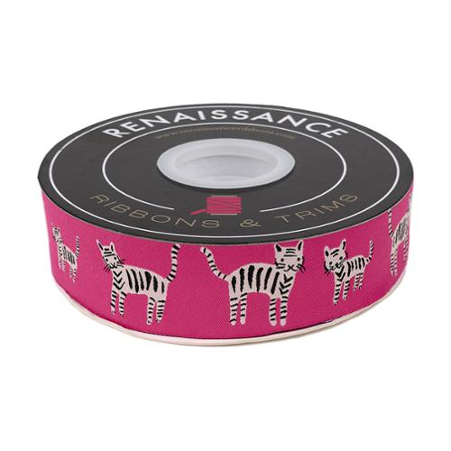 Ribbon Tiger Stripes 1 1/2" 