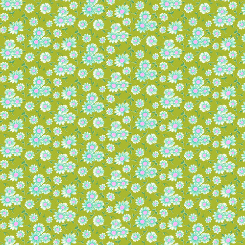 Full Bloom - Daisy in Chartreuse