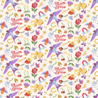Once Upon a Charm - Embroidered in Cream