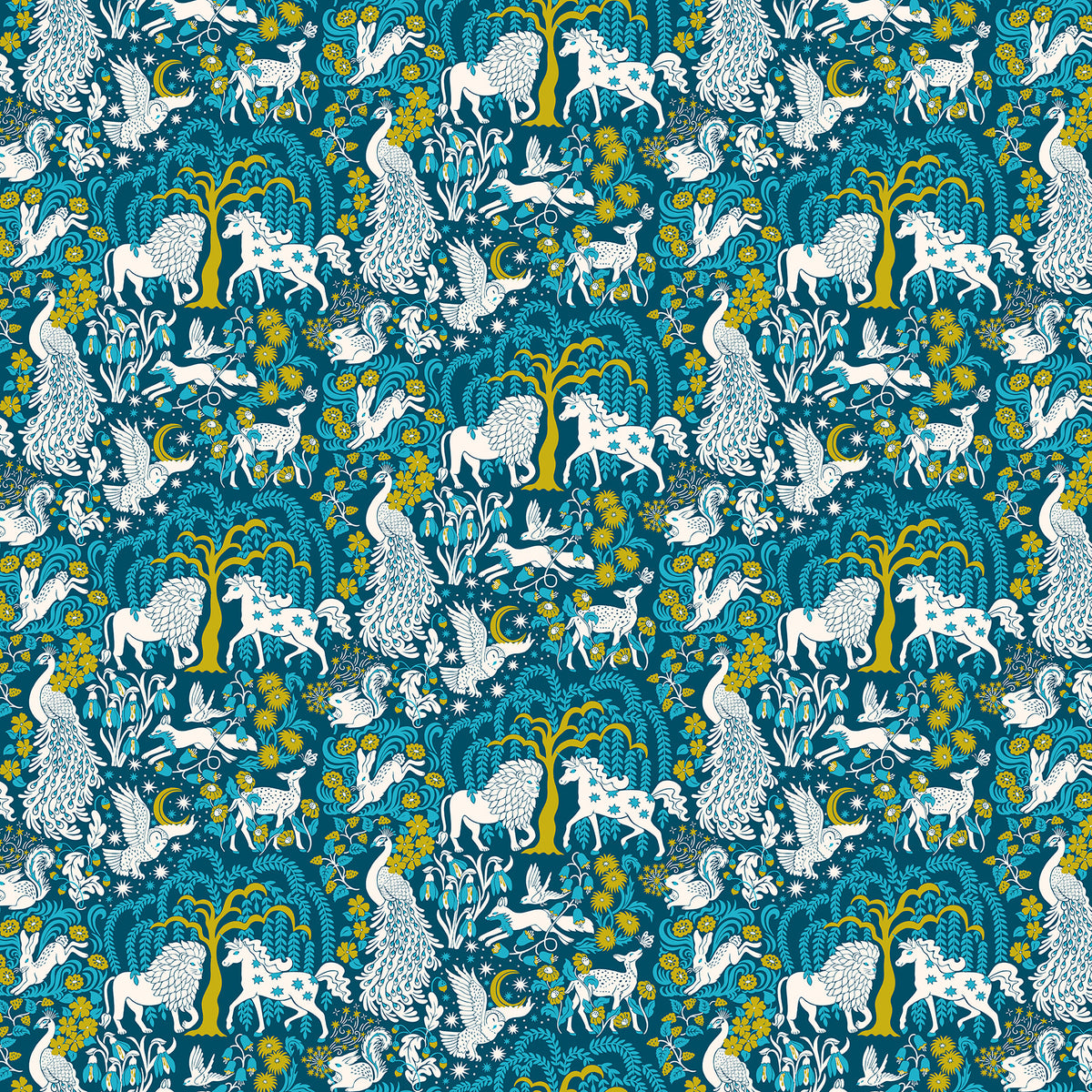 Once Upon a Charm - Forest Fable in Teal