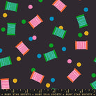 1 800 Notion - Retro Spools in Soft Black