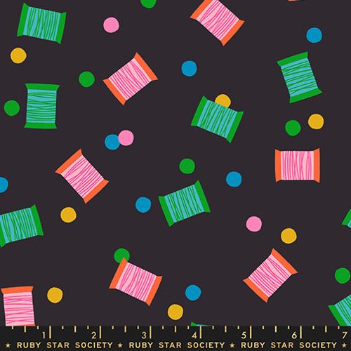 1 800 Notion - Retro Spools in Soft Black