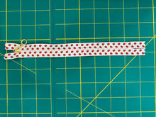 Load image into Gallery viewer, Strawberry Toss Zipper 8”
