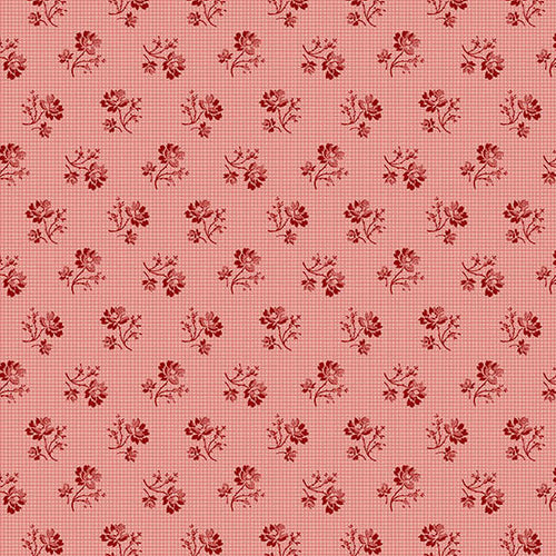 Ayla - Grid Flower in Rose