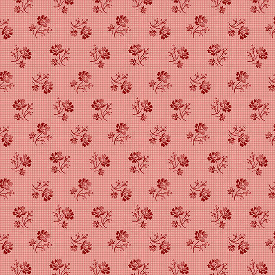 Ayla - Grid Flower in Rose