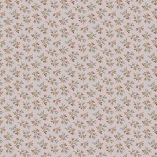 Ayla - Floral Calico in Lilac