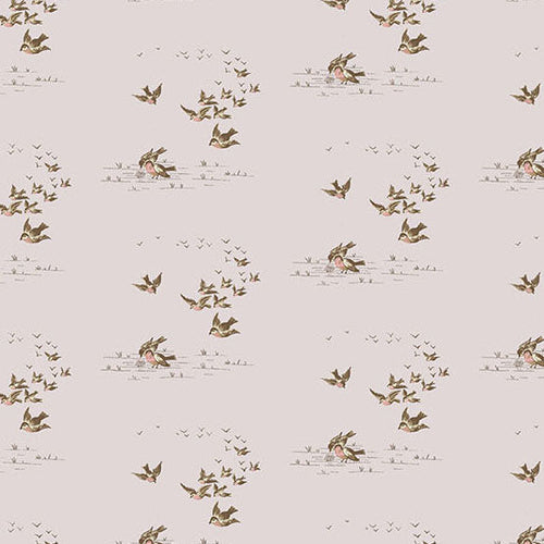 Ayla - Flying Birds in Lavender