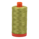 Aurifil Mako Cotton Thread (50Wt, 1422yds) - 1147 Light Leaf Green