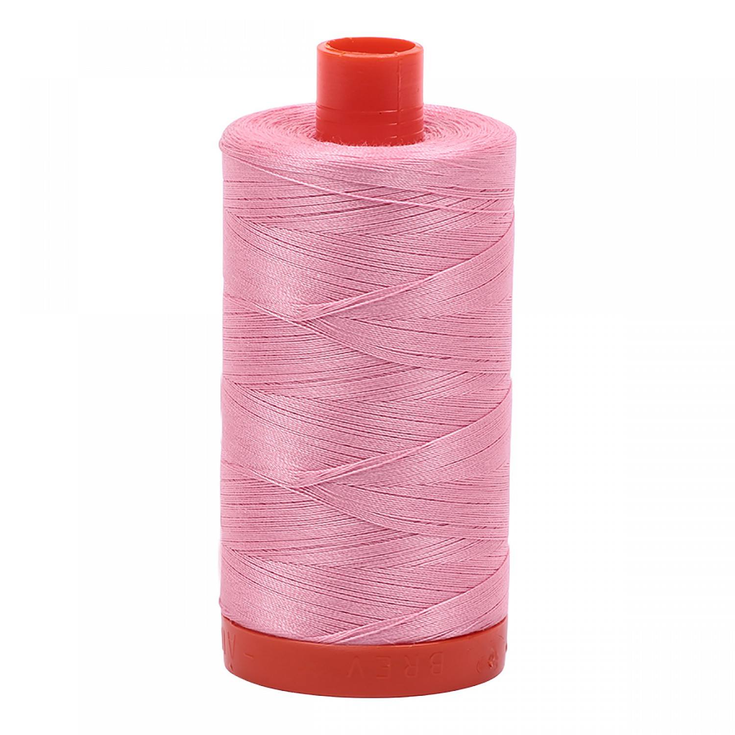 Aurifil Mako Cotton Thread (50Wt, 1422yds) - 2425 Bright Pink
