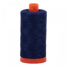 Aurifil Mako Cotton Thread (50Wt, 1422yds) - 2784 Dark Navy
