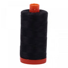 Aurifil Mako Cotton Thread (50Wt, 1422yds) - 4241 Very Dark Grey