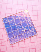 Charm Square Ruler in Iridescent