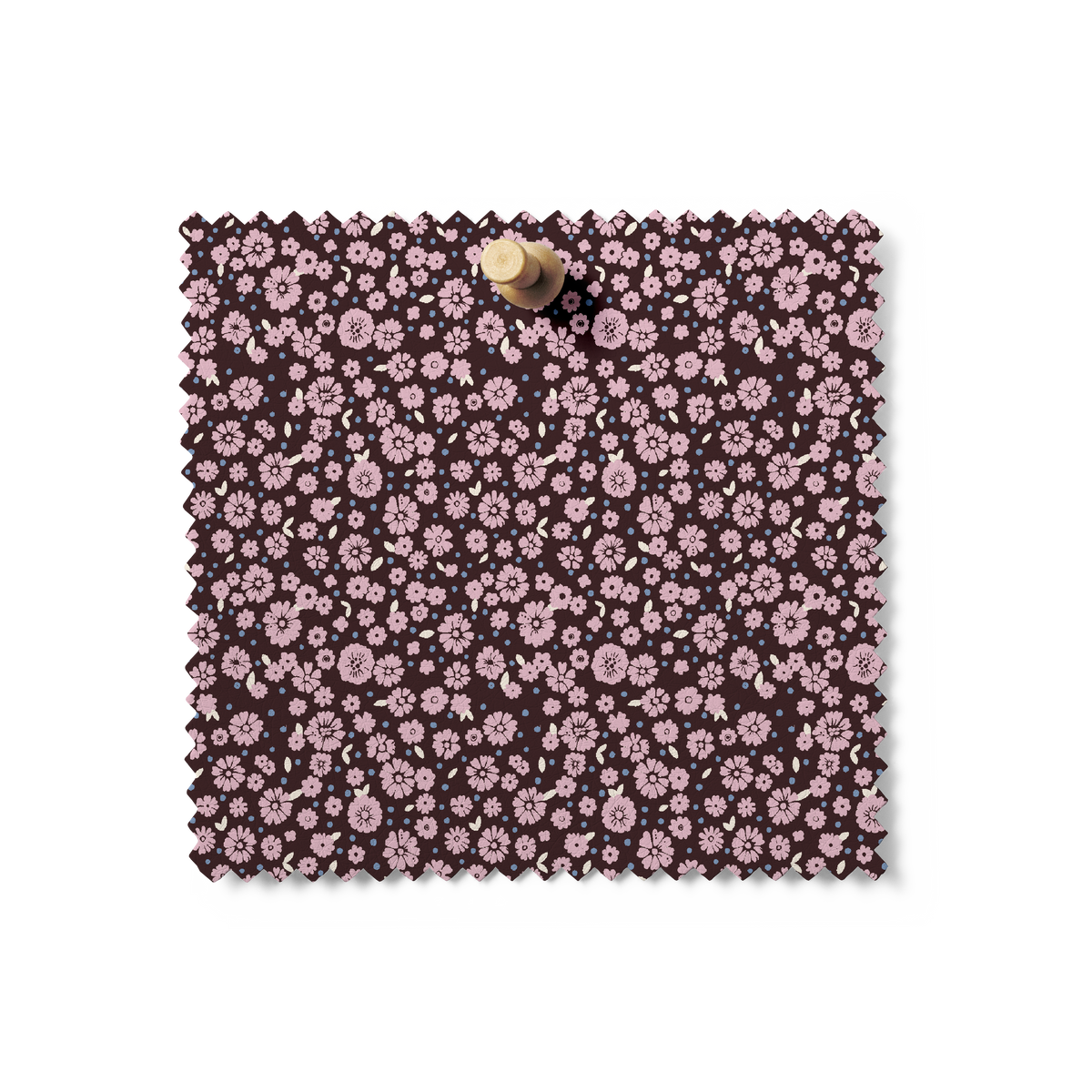 August Ellery - Petite Fleur in Briar Rosewood