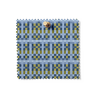 August Ellery - Patchwork Check in Delft Olive