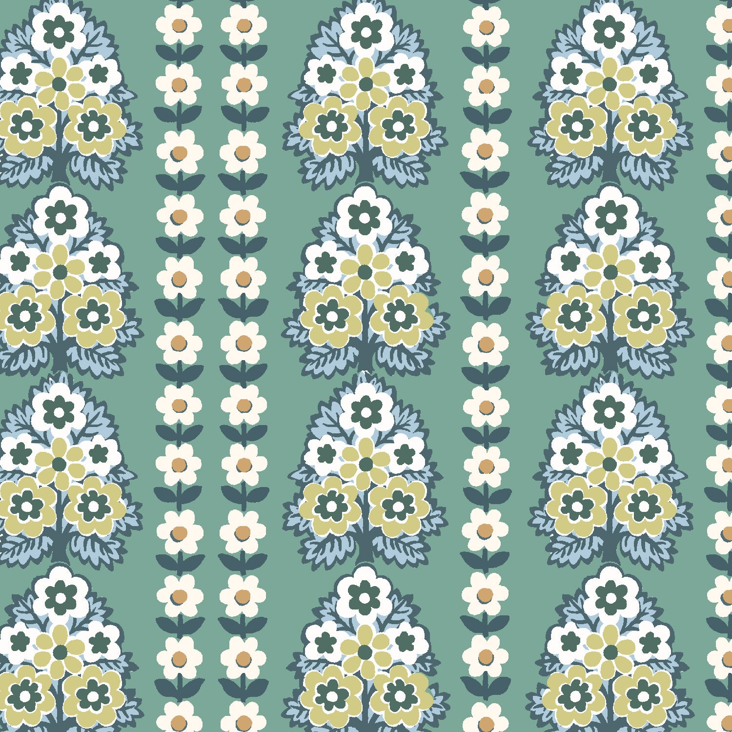 December House - The Florist's Paper in Frosted Apple