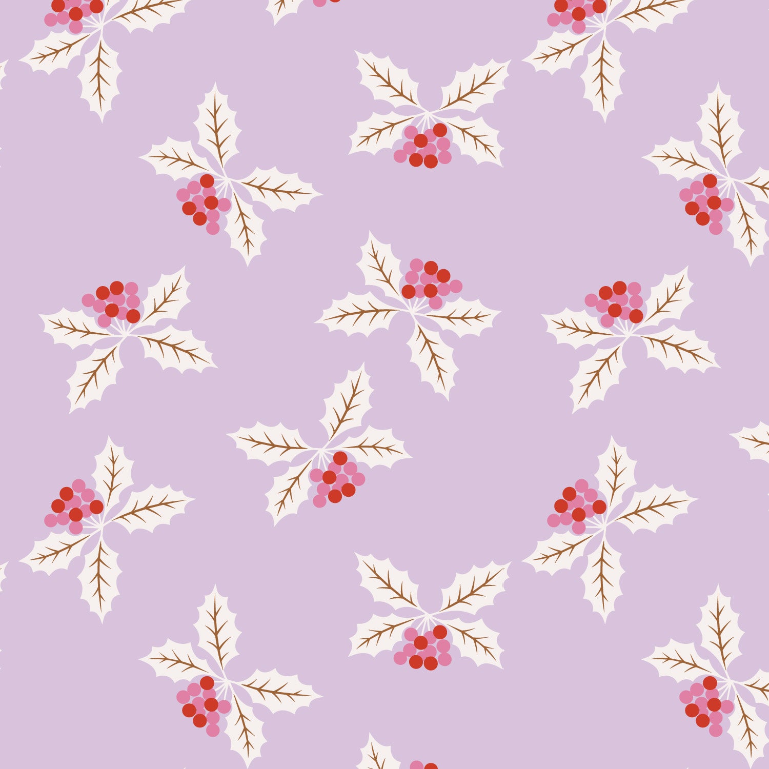 December House - Candied Holly in Lilac Dragee