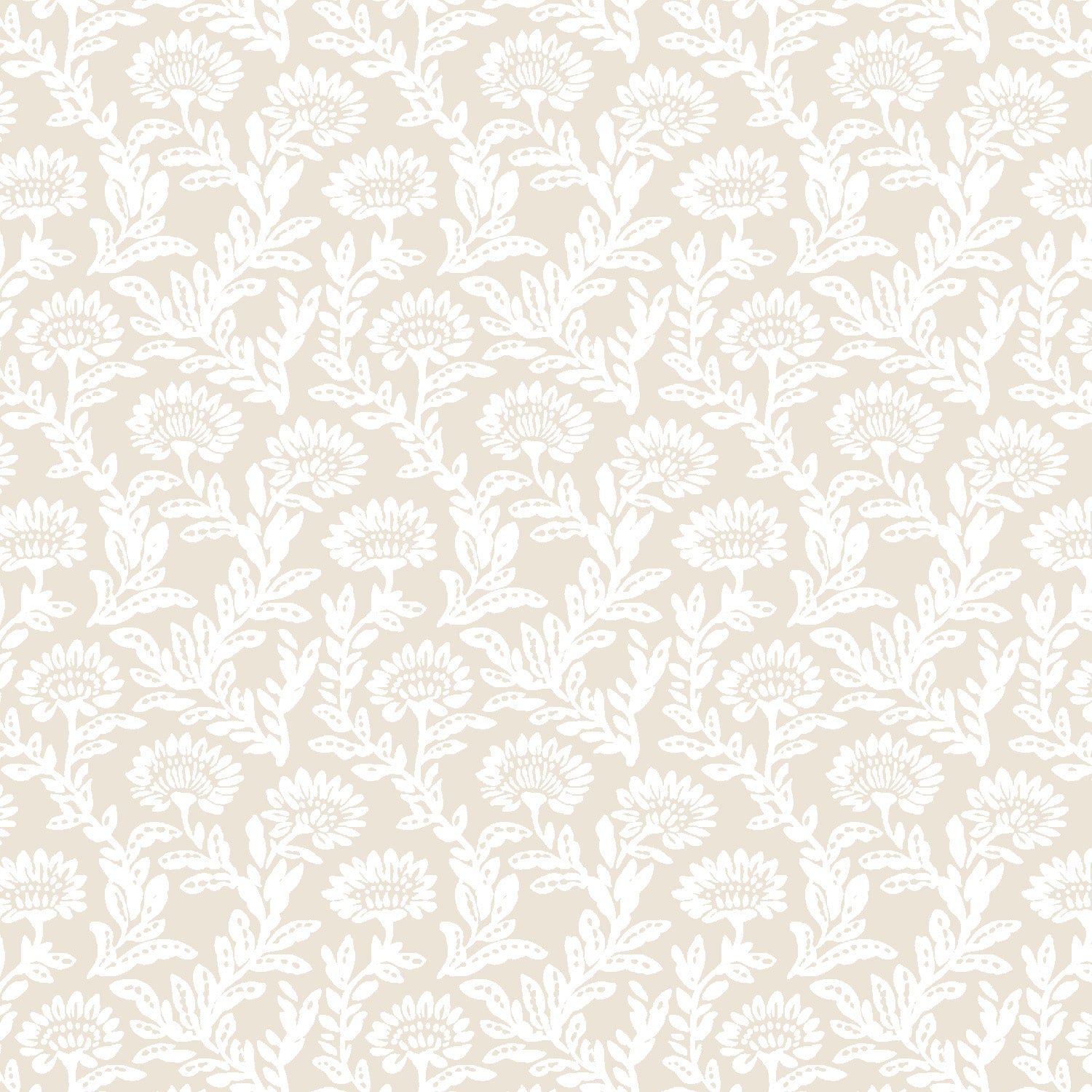December House - The Pressed Garden in Pressed Ivory