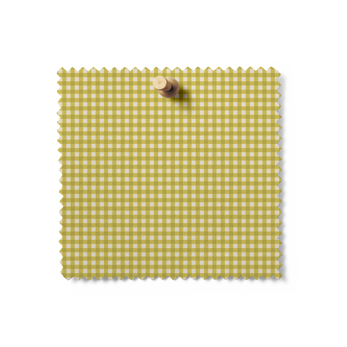 August Ellery - Mercerie Gingham in Curry & Moss