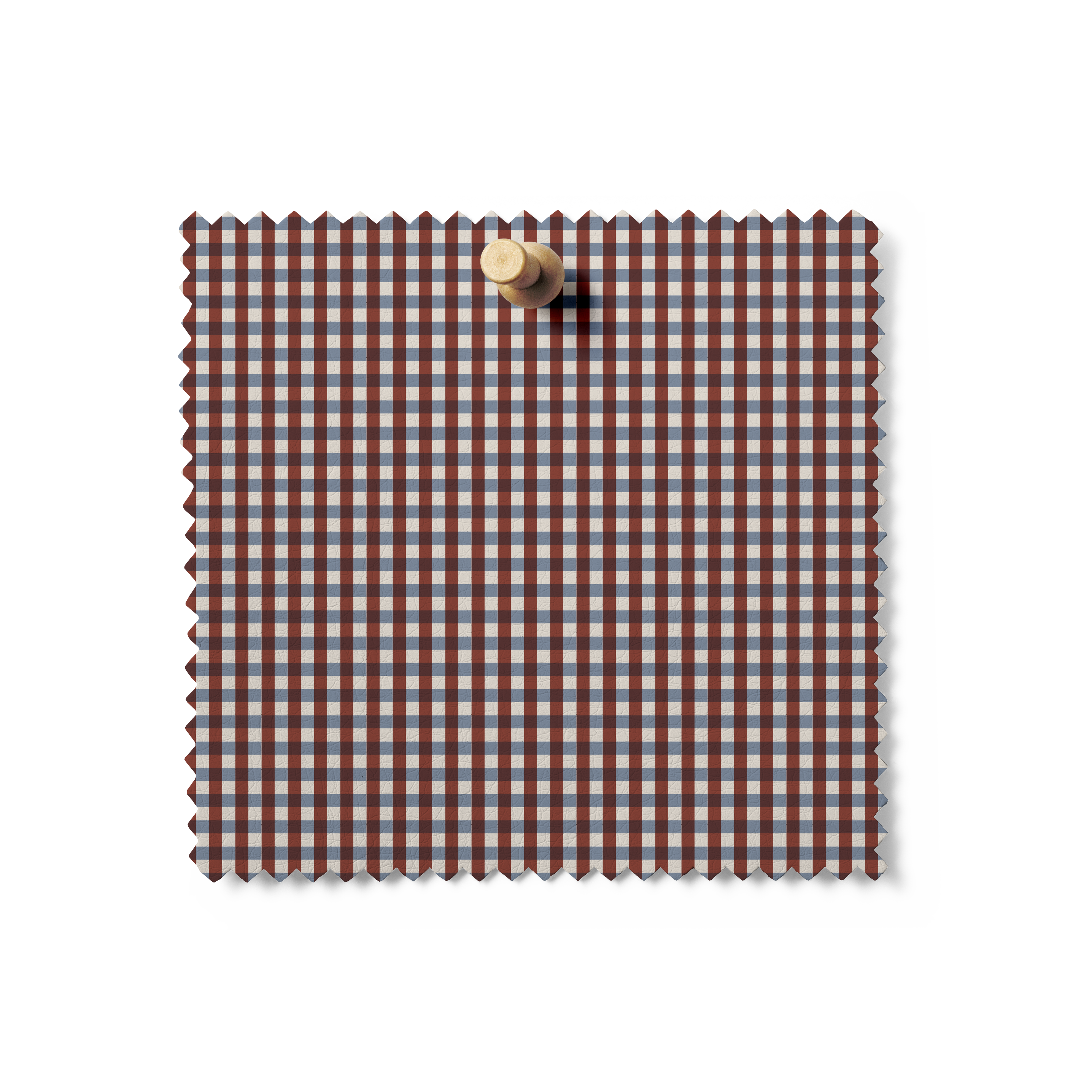 August Ellery - Mercerie Gingham in Mocha & Clove