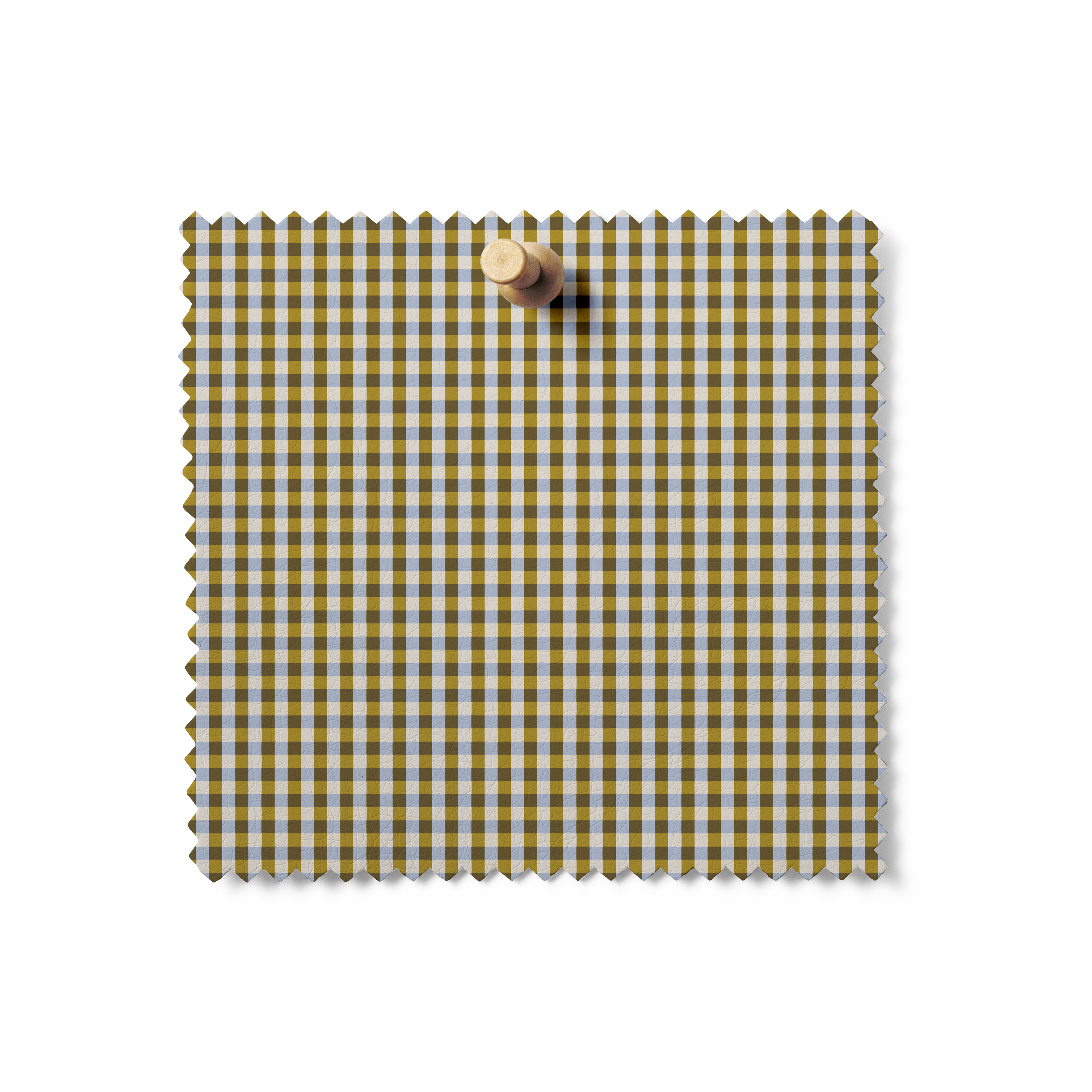 August Ellery - Mercerie Gingham in Olive Mustard