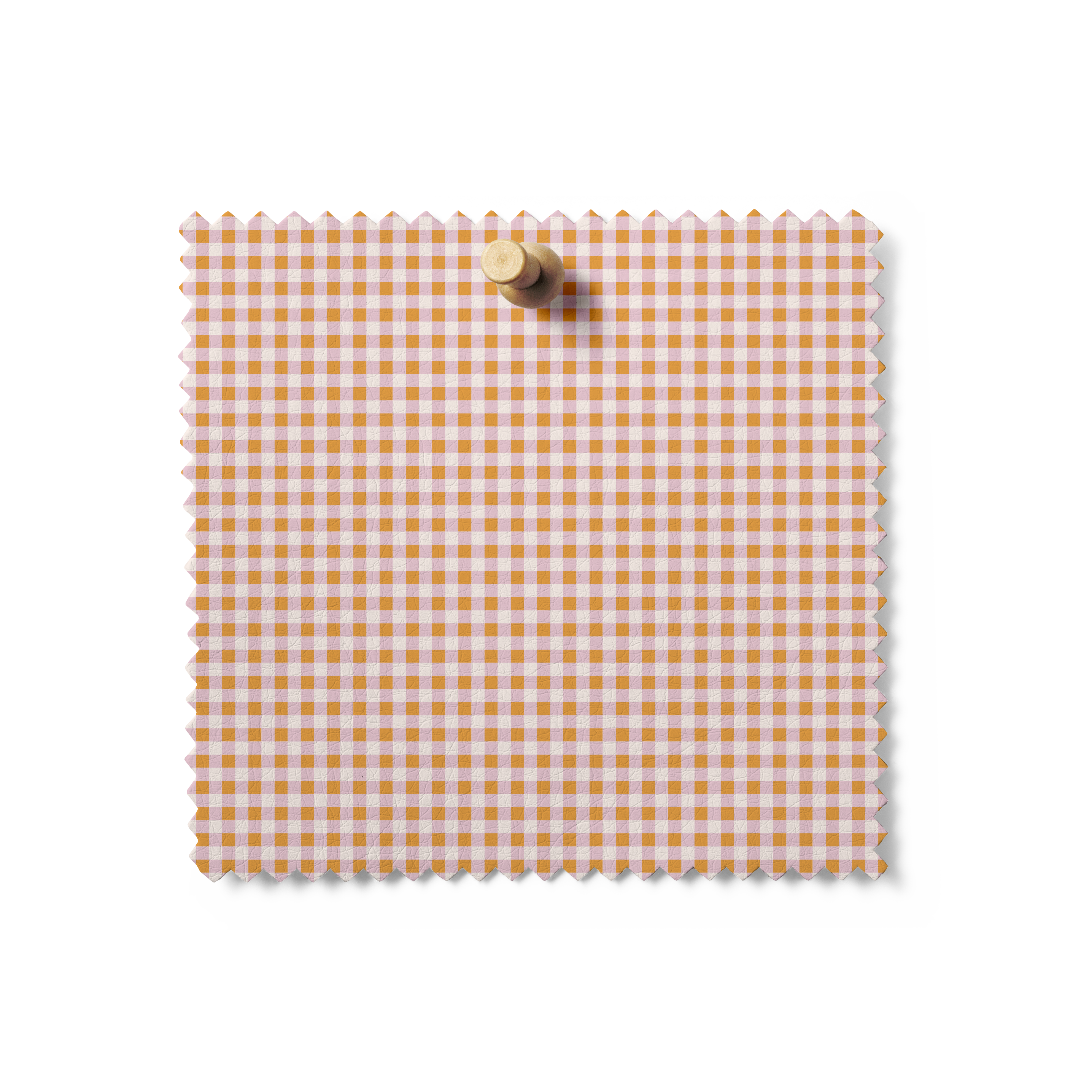 August Ellery - Mercerie Gingham in Peach Cream