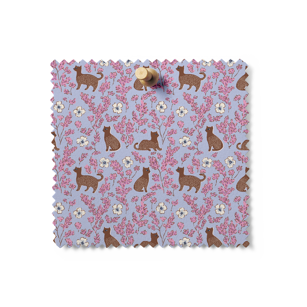 August Ellery - Meadow Hedgerow Cats in Storybook Taffy