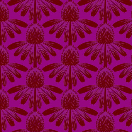 Indelible - Coneflower in Magenta