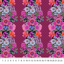 Load image into Gallery viewer, Perennial Borders - Beata&#39;s Garden in Plum
