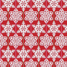Cozy Christmas - Paper Flakes in Red Hot