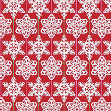 Load image into Gallery viewer, Cozy Christmas - Paper Flakes in Red Hot

