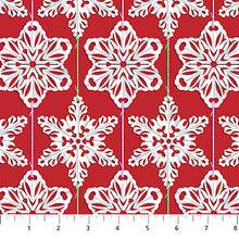 Load image into Gallery viewer, Cozy Christmas - Paper Flakes in Red Hot
