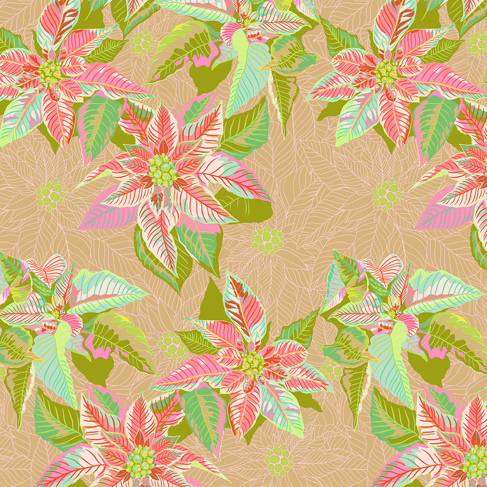 Cozy Christmas - Poinsettia in Fresh