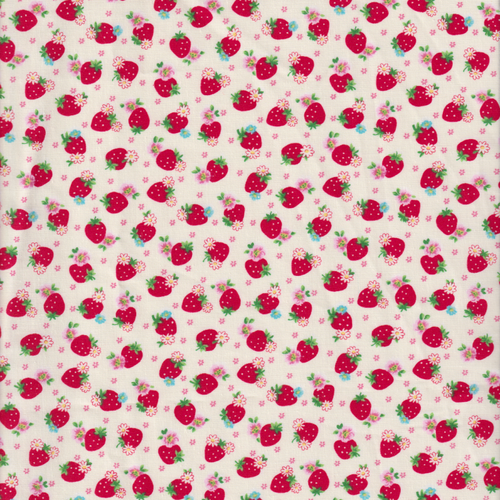 Atsuko Matsuyama - Small Strawberries on White