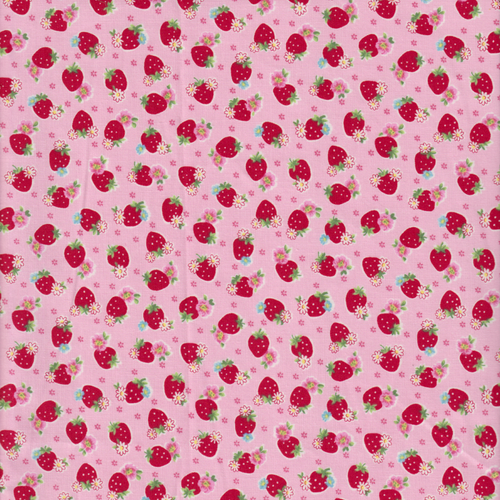 Atsuko Matsuyama - Small Strawberries on Pink