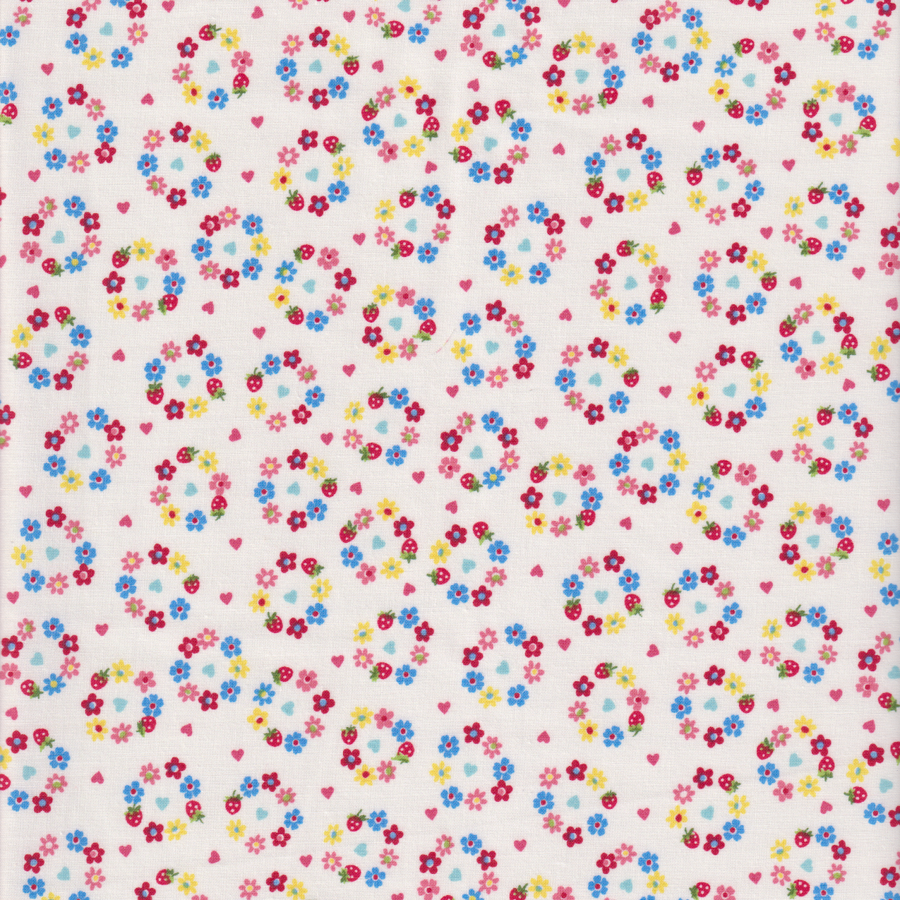 Atsuko Matsuyama - Confetti Wreath in White