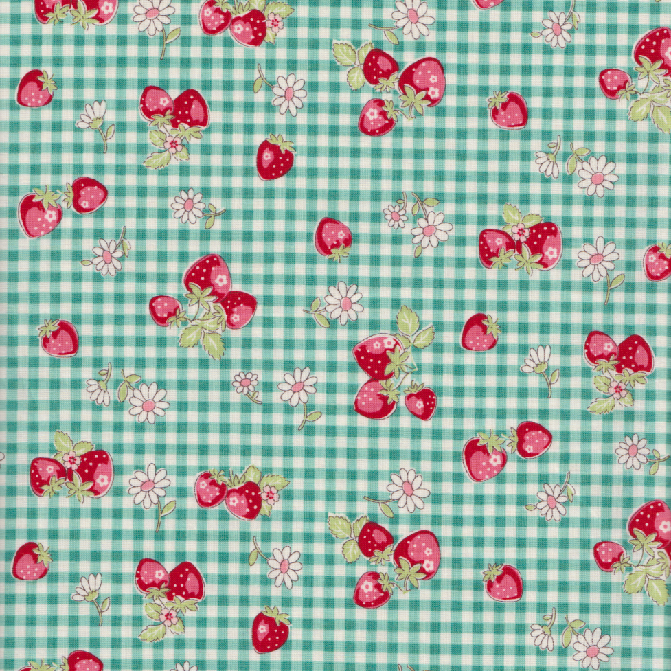 Atsuko Matsuyama - Strawberry Check in Green