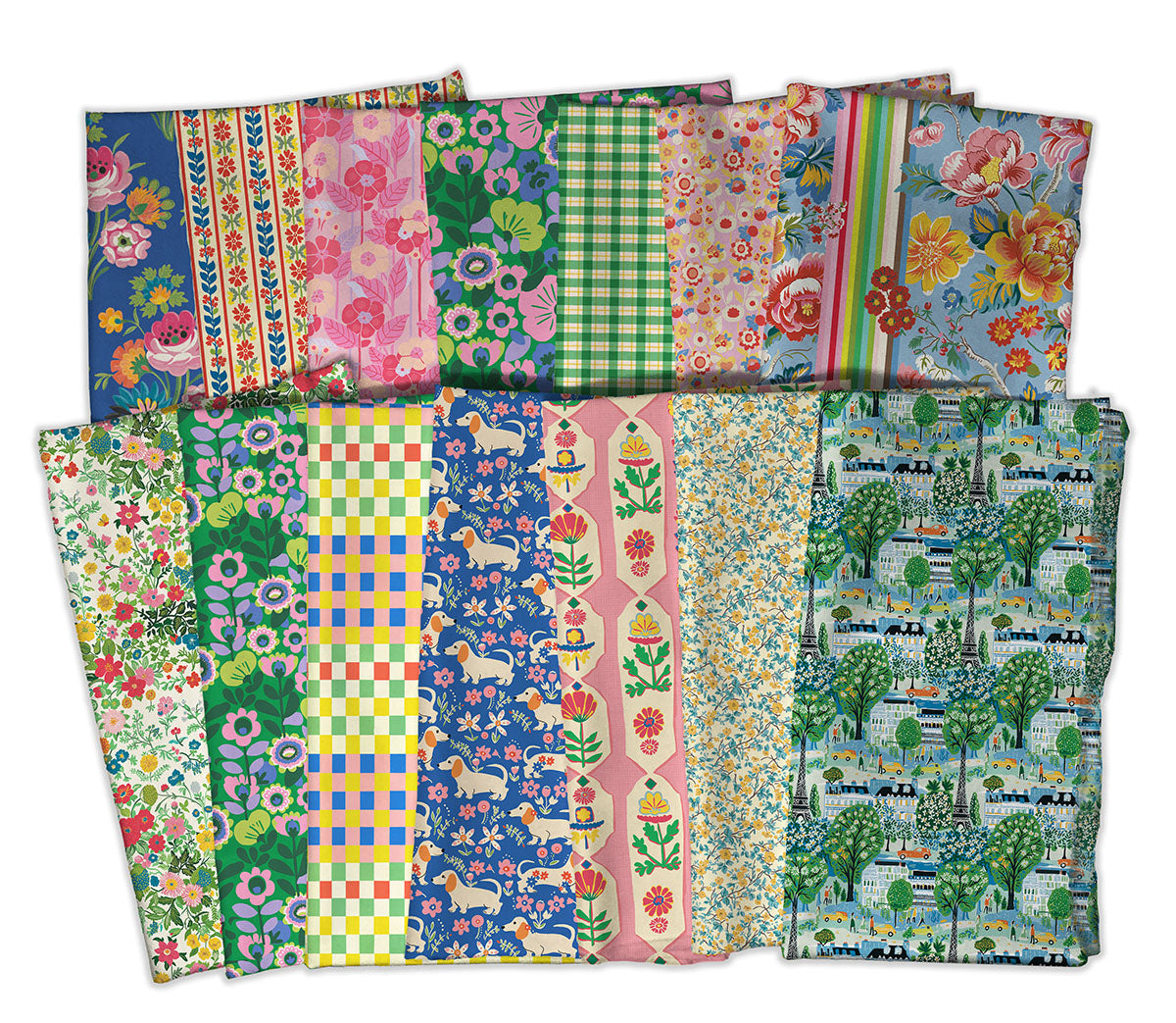 Petite Prints Half Yard Bundle of 8